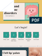 Gastro and Endocrine Disorders
