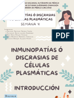 Inmunopatías Ó Discrasias de Células Plasmáticas