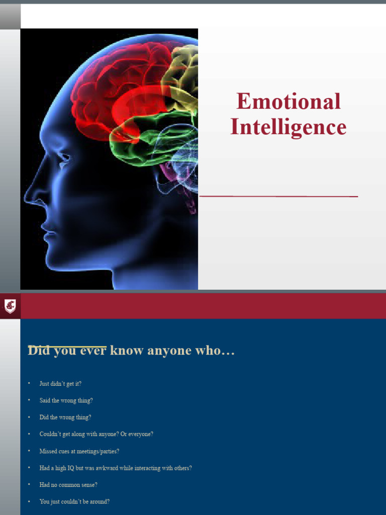 Understanding Emotional Intelligence | PDF | Emotions | Emotional ...