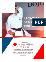 FRANCE JKA Resume of French Gasshuku With HIRAYAMA Sensei in Paris at Dojo 5 December 2023