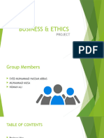 Ethics Project