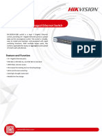 DS-3E0524-E (B) 24-Port Gigabit Unmanaged Ethernet Switch