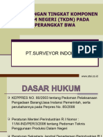 TKDN Bwa Surveyor Indonesia