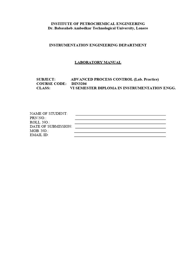 APC LAB MANUAL ALL PAGES PDF Mobile App Simulation