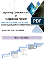 Signaling Comunication of Recognizing Antigen