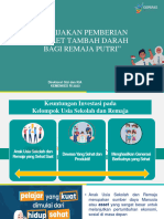 Kebijakan Usekrem - Pemberian TTD Bagi Rematri - 2024