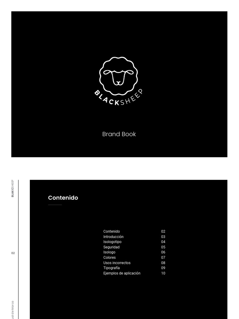 Black Sheep - Brand Book | PDF | Tipografía | Modelo de color Rgb