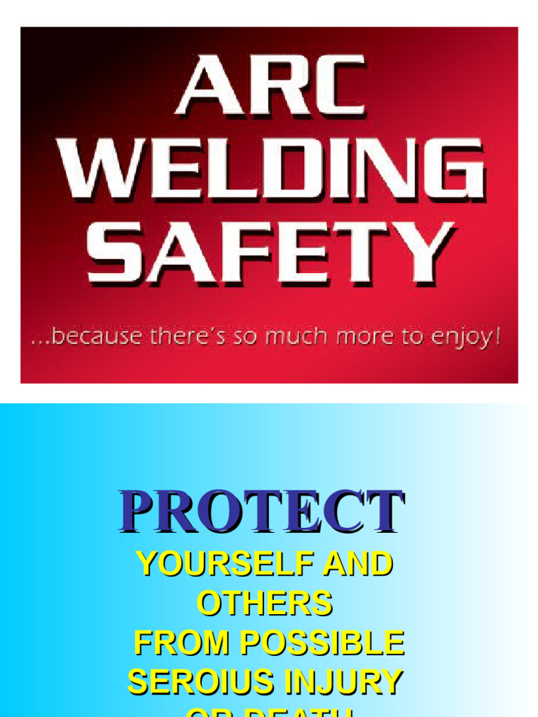 ARC WELDING SAFETY PRECAUTIONS PDF