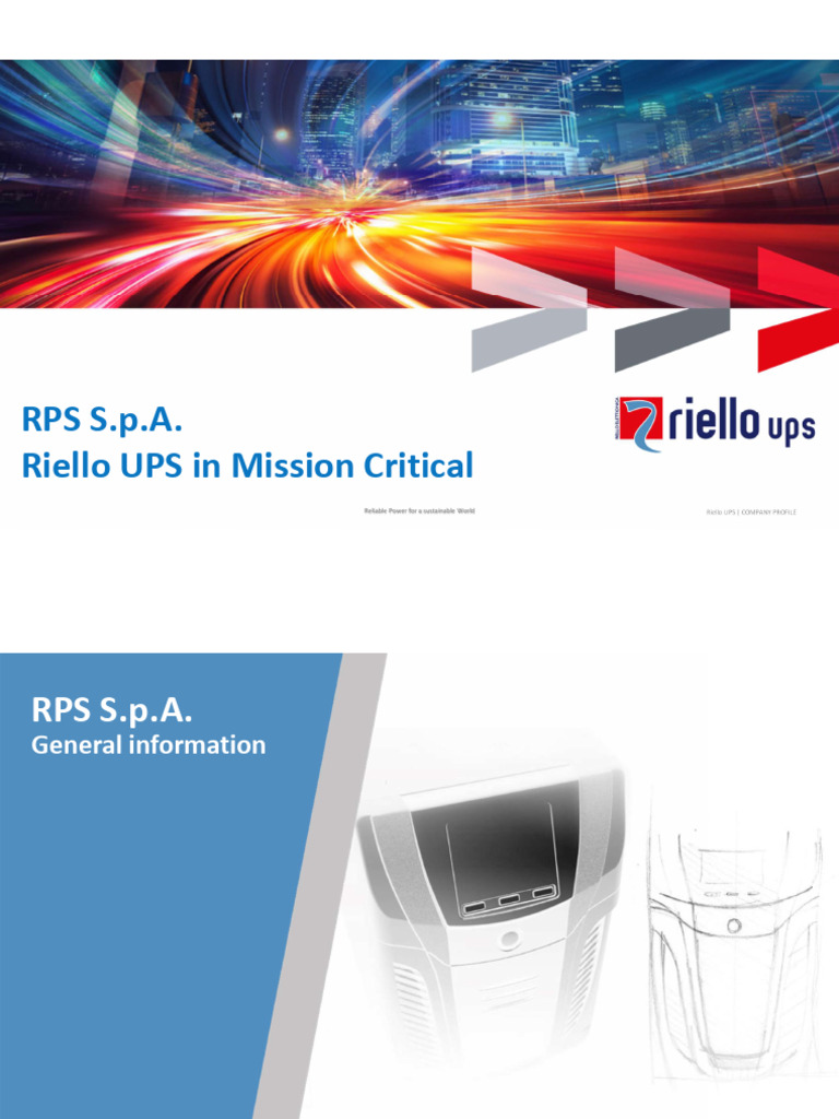 Riello UPS: Reliable Power Solutions | PDF | Computing | Electrical ...
