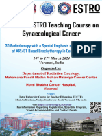 7th AROI ESTRO Course On Gynecological Brachytherapy 2024-4