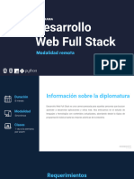 Desarrollo Web Fullstack
