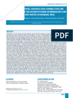 Maternal Short Stature and Stunting Among Under Two Children in Nepal