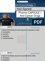 DR Arpit Agarwal Pharma Capsule 1 Anti Cancer