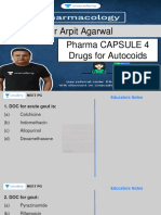 DR Arpit Agarwal Pharma Capsule 4 Autocoids Part 1