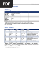 CROUZET - M3 - FBD Connection Guide