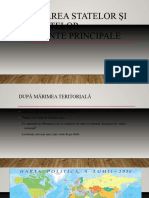 Clasificarea Statelor Și A Elementelor Componente Principale