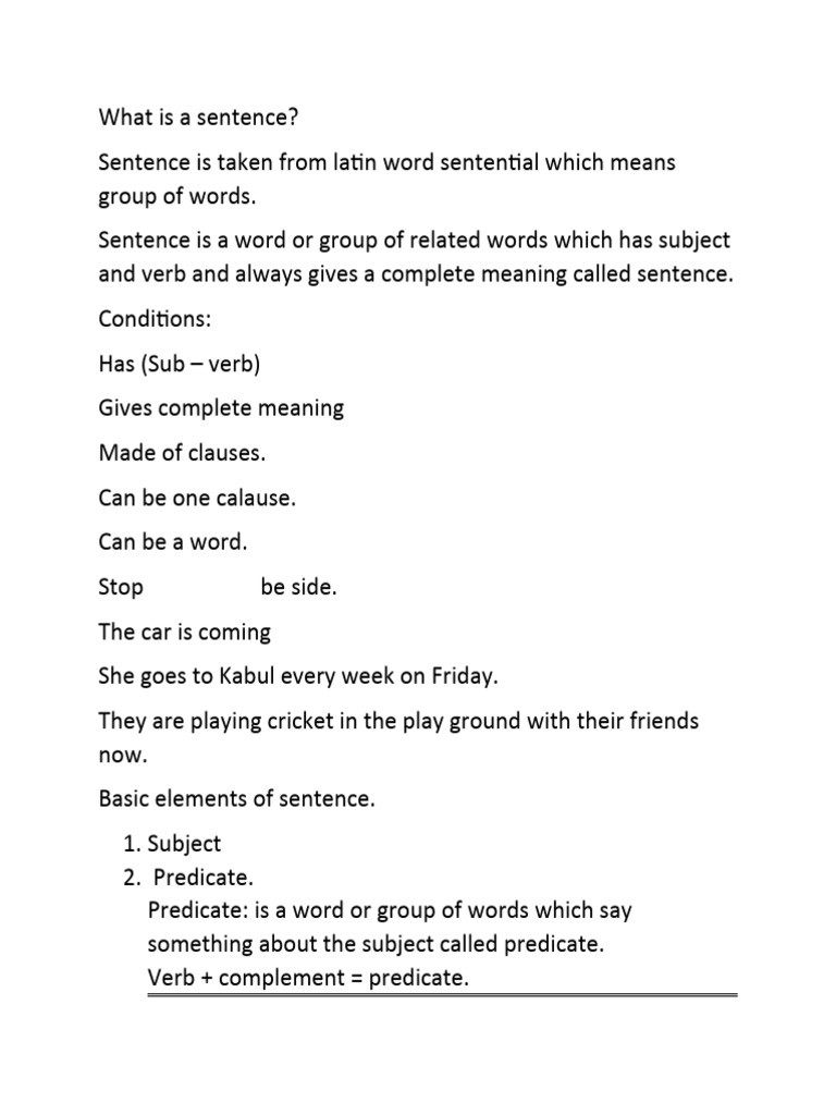 Grammar Note | PDF | Verb | Subject (Grammar)