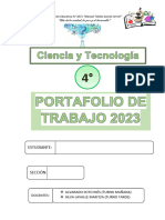 Portafolio de Trabajo 4° - 2023