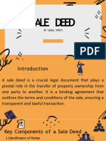 Sale Deed