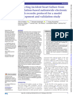 Predicting Incident Heart Failure From Population