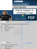 DR Arpit Agarwal Pharma Capsule 12 - Cholinergic Drugs