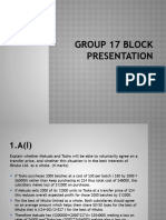 Group 17 Block Presentation (c20141840x)