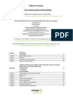 mdr-table-of-contents