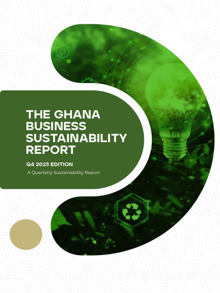 Q4 2023 Ghana Sustainability Report | PDF | Governance | Public Utility