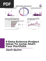 9 Data Science Project Ideas To Jump Start Your Portfolio