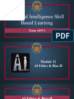 Artificial Intelligence Skill Based Learning: Team AISV1