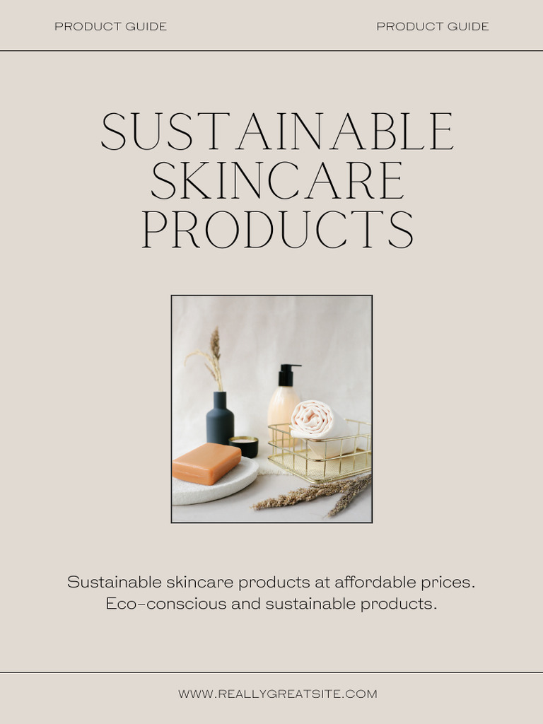 Minimalist Beauty Skin Care Ebook Product Guide PDF | PDF | Entertainment | Human Communication