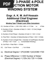 Three-Phase Motor Rewinding Guide | PDF | Electric Motor | Electrical ...