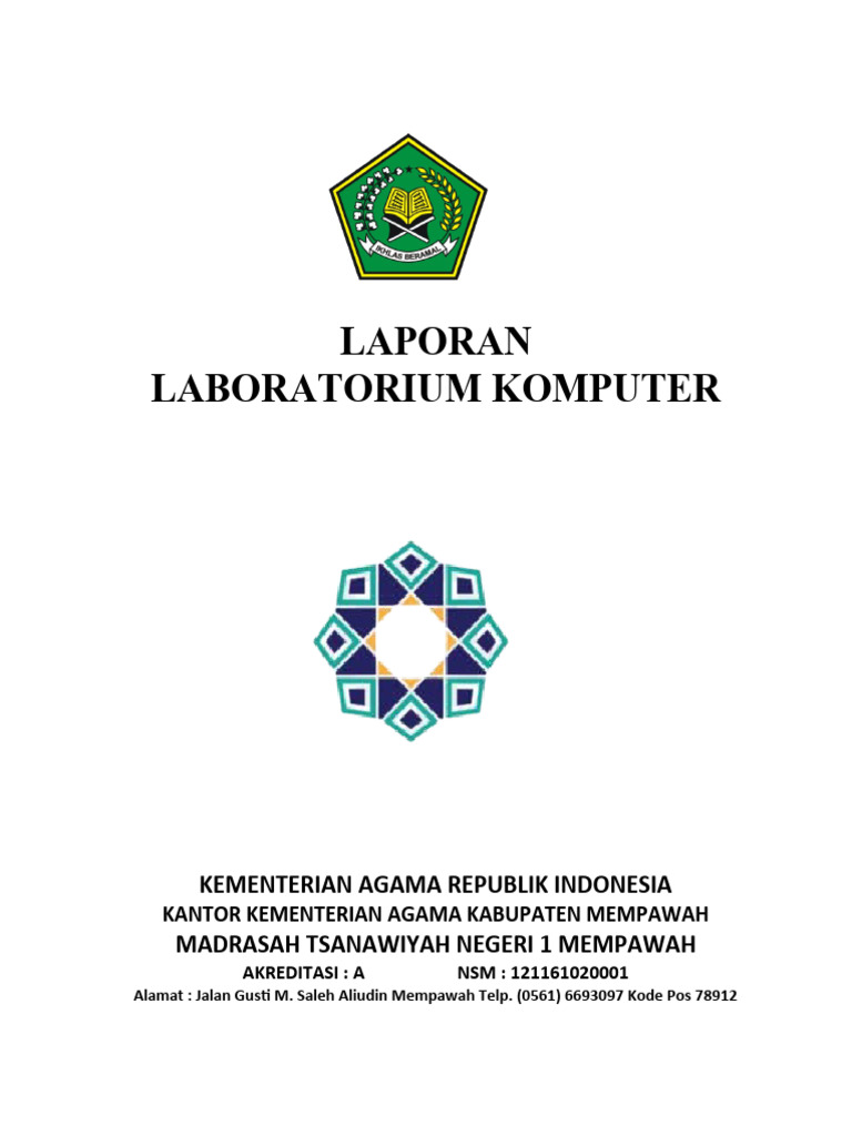 Cover Laporan Lab Computer | PDF