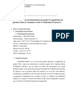 Etude D'impact Environnementale Du Projet D'exploitation de Granites Dans La Commune Rurale D'alakamisy Fenoarivo