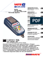 Manual Cargador de Bateria OptiMate-6