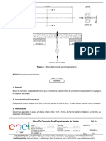 PM-BR 308.01.0 - Bloco de Concreto para Engastamento de Postes