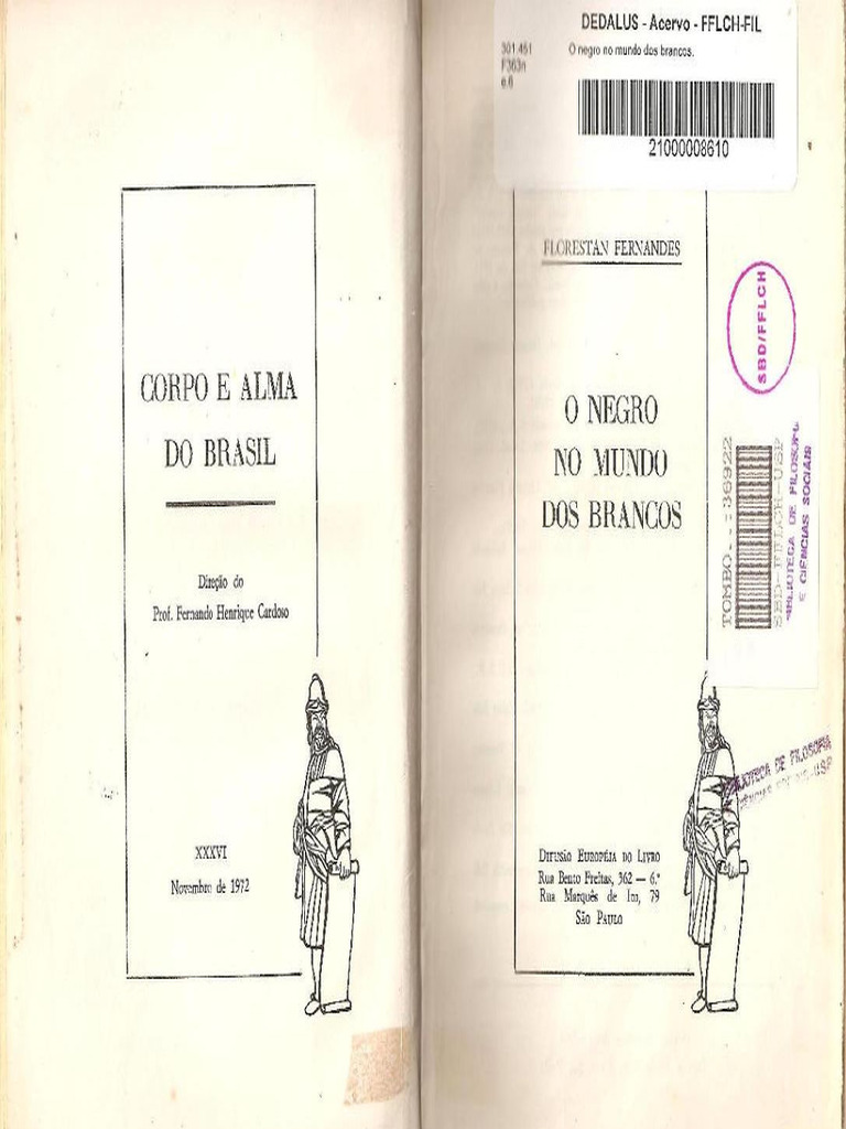 Florestan Fernandes O Negro No Mundo Dos Brancos | PDF