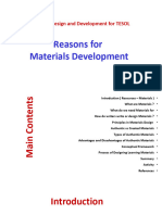 Reasons For Materials Design
