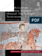 (Birmingham Byzantine and Ottoman Studies, 22) Georgios Chatzelis, Jonathan Harris (Transl.) - A Tenth-Century Byzantine Military Manual_ the _Sylloge Tacticorum_-Routledge (2017)
