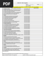 Check List de Retro Escavadeira Modelo | PDF | Bens manufaturados ...