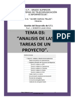 1.-Tema 03-Analisis de Las Tareas de Un Proyecto