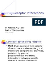 Drug Receptor Interactions
