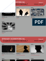 Storyboard - Ensaio Audiovisual Assédio Sexual