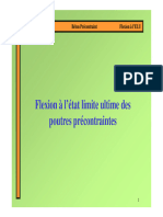 08-Flexion A l-ELU Des Poutres Precontraintes Isostatiques