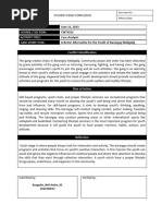 Borgador - Essay 4 - Case Analysis of Barangay Maligalig