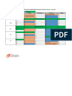 Kalender - Afstand - Contact - Standaard Semester - 2de Sem