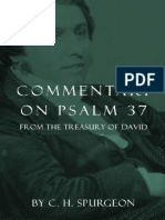 Commentary On Psalm 37 - C. H. Spurgeon