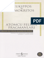 Leucippus - Democritus - Atomcu Felsefe Fragmanları-Türkiye İş Bankası Kültür Yayınları (2019) (Z-Lib - Io)