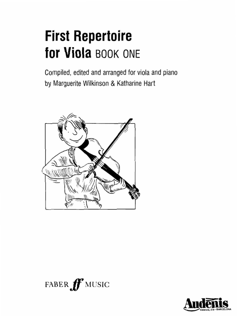 1 - FIRST VIOLA REPERTOIRE Método | PDF