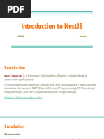 Introduction To NestJS